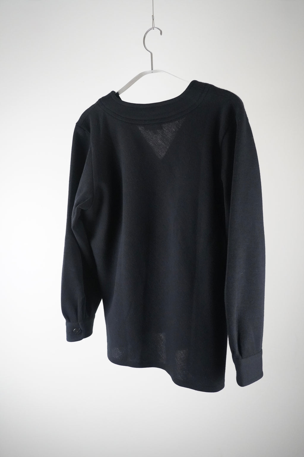 YVES SAINT LAURENT "rive gauche" Vintage- Feinstrick-Sweater | Gr. 40 (DE 36 S/38 M)
