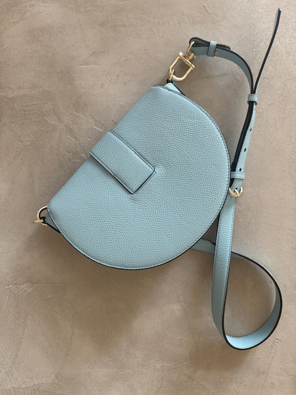 AIGNER HANDTASCHE hellblau