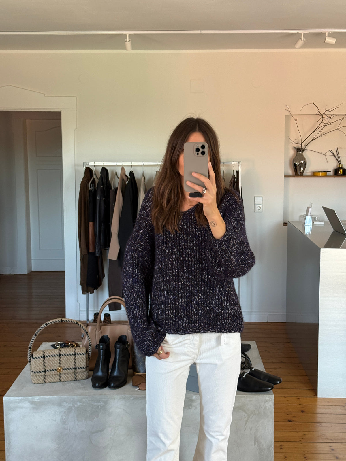 MARC CAIN Grobstrick- Pullover | Gr.40/42 (N5)