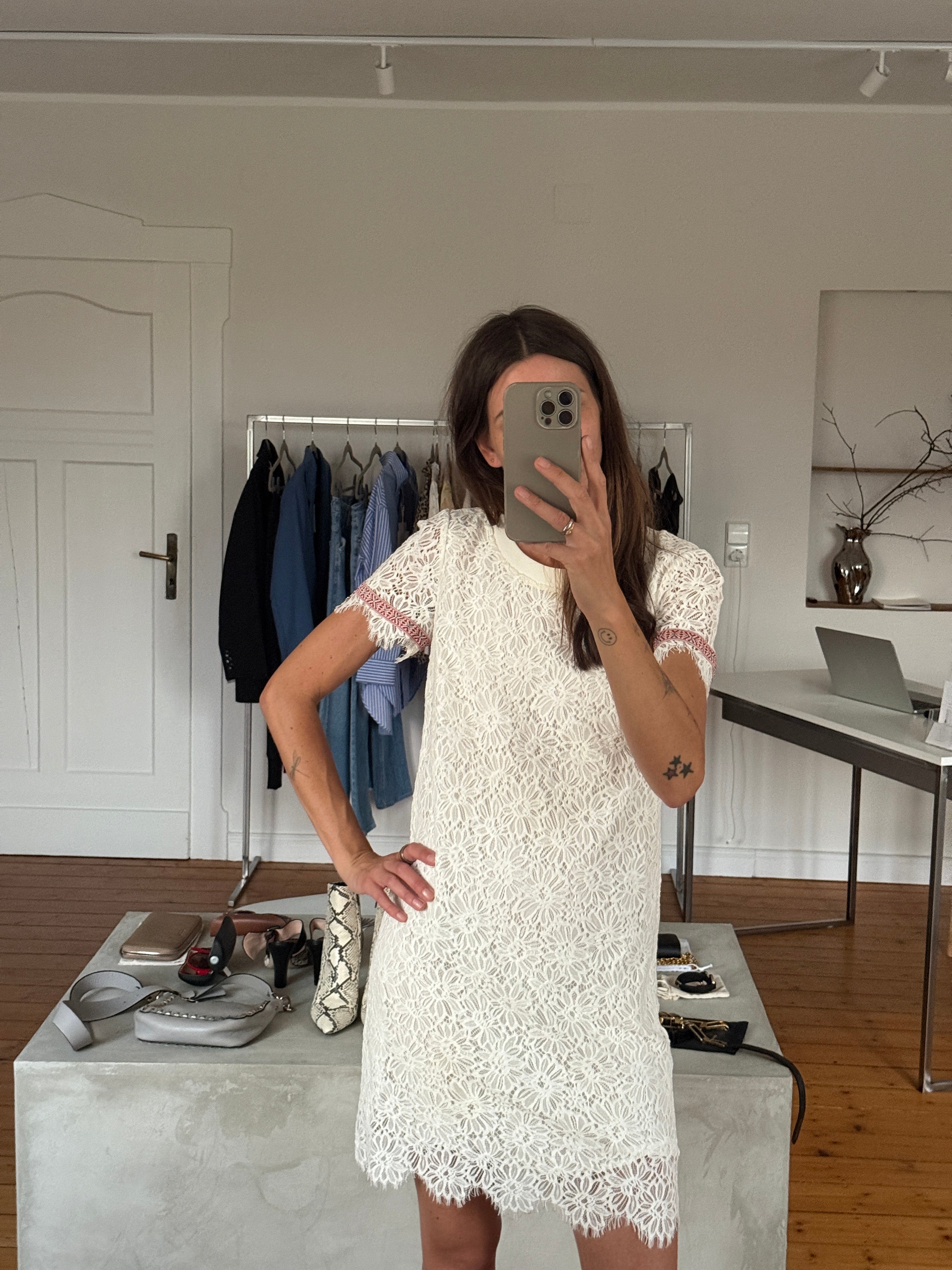 PATRIZIA PEPE Spitzenkleid | Gr.38 ( IT44 )